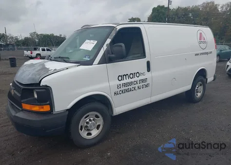 2010 Chevrolet Express 2500 Work Van from USA, damaged, VIN 1GCZGFDA5A1159519